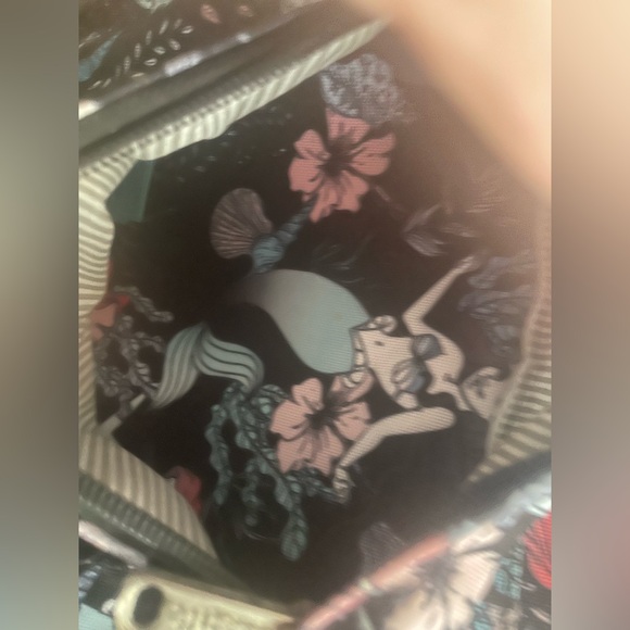 Cute used Loungefly Little Mermaid Full Size Backpack Disney Retired Collectible - Picture 8 of 13